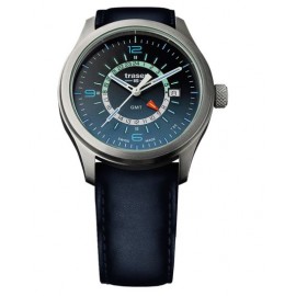 Traser H3 P59 Aurora GMT Blue Leder