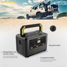 NITECORE Power Station NPS200